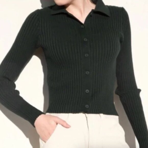 Brandy Melville Sweaters - Brandy Melville Black Ribbed Sweater